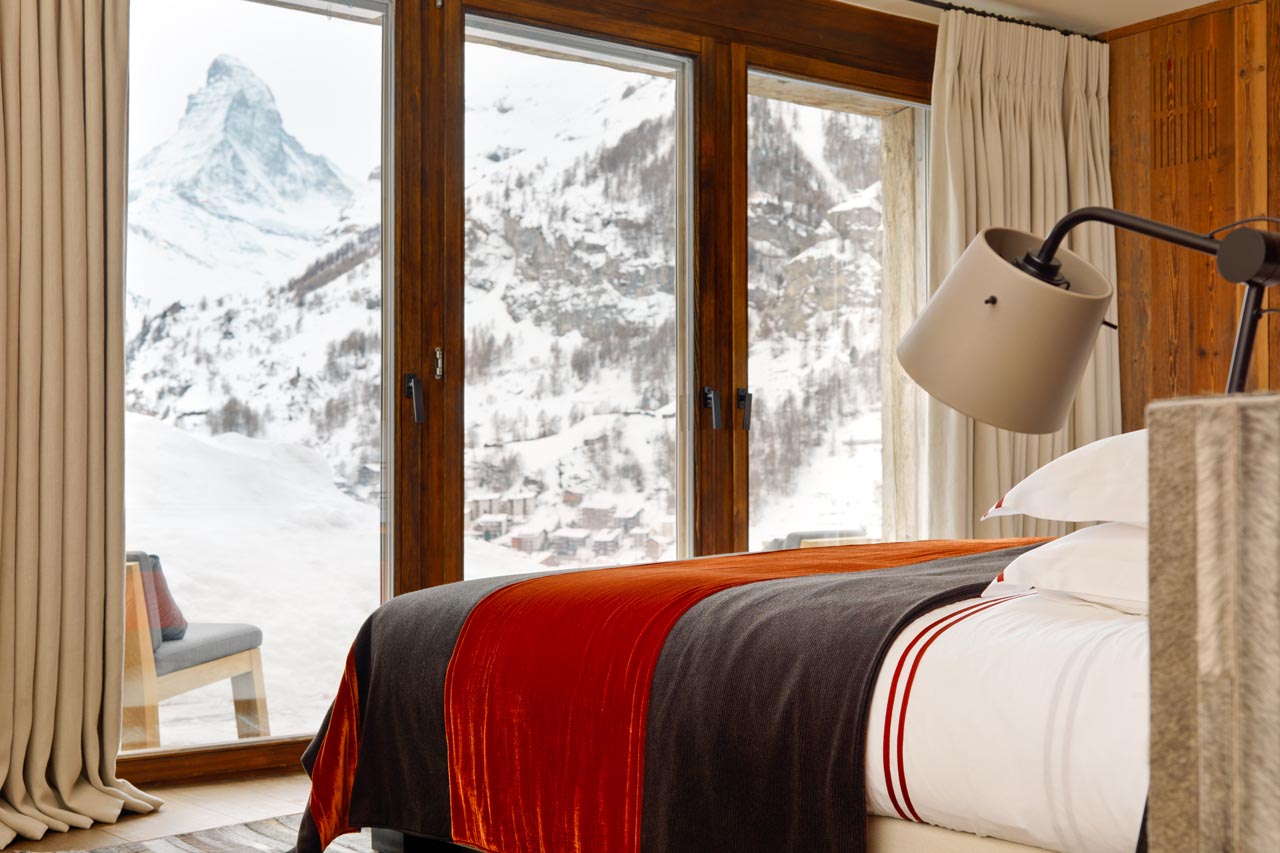 Chalet Les Anges Zermatt bedroom