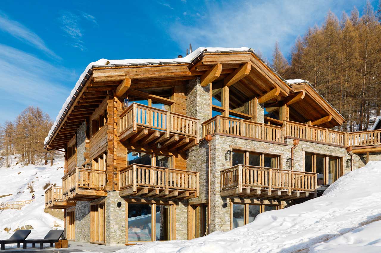 Chalet Les Anges Zermatt luxury exterior