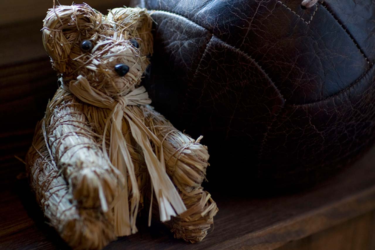 Teddy bear at Chalet Baby Bear in Chamonix