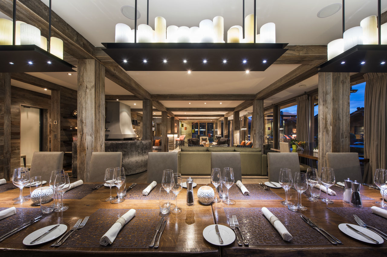 The Lodge Verbier dining table