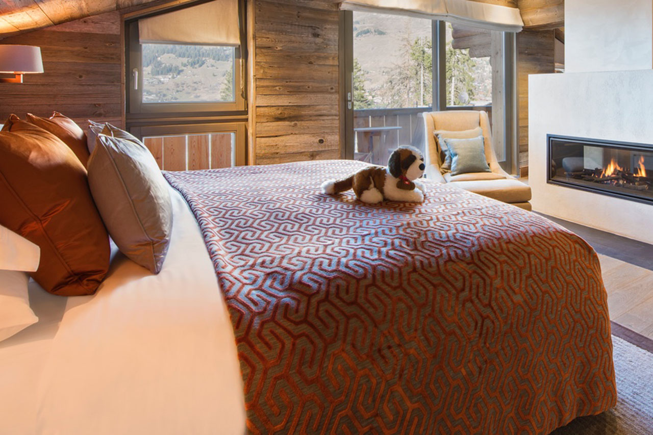 The Lodge Verbier second master suite