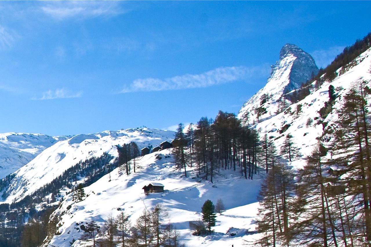 Views of the Matterhorn at Chalet Zermatt Peak in Zermatt